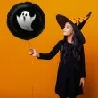 balon foliowy halloween duch czarny 18 rnd
