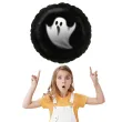 balon foliowy halloween duch czarny 18 rnd