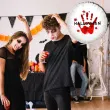 balon foliowy halloween krwawa reka bialy 18 rnd