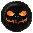 balon foliowy halloween straszna dynia czarny 18 rnd