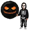 balon foliowy halloween straszna dynia czarny 18 rnd