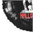 balon foliowy halloween szkielet z dynia czarny 18 rnd