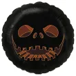 balon foliowy halloween zlowieszcza dynia czarny 18 rnd