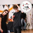 balon foliowy halloween zyc albo nie zyc bialy 18 rnd