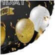 balon foliowy happy birhday urodziny czarny godan 18 rnd