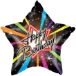 balon foliowy happy birhtday urodzinowa gwiazdka godan 19 str