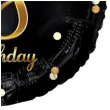 balon foliowy happy birthday 18 b c czarno zloty godan 18 rnd