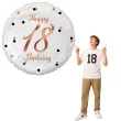 balon foliowy happy birthday 18 b c rozowe zloto godan 18 rnd