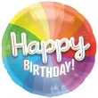 balon foliowy happy birthday 3d tecza folat 22 shp