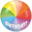 balon foliowy happy birthday 3d tecza folat 22 shp