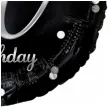 balon foliowy happy birthday 40 b c czarno srebrny godan 18 rnd