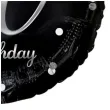 balon foliowy happy birthday 50 b c czarno srebrny godan 18 rnd
