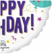 balon foliowy happy birthday balony amscan 18 rnd
