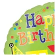 balon foliowy happy birthday budowa dekoracja na urodziny zielony 18 rnd