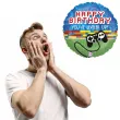 balon foliowy happy birthday gra betallic 18 rnd