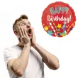 balon foliowy happy birthday impreza amscan 18 rnd