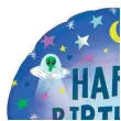 balon foliowy happy birthday kosmiczne urodziny amscan 18 rnd