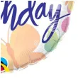 balon foliowy happy birthday motyle qualatex 18 rnd