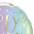 balon foliowy happy birthday ombre i gwiazdki qualatex 18 rnd