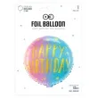 balon foliowy happy birthday ombre partypal 18 rnd