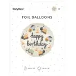 balon foliowy happy birthday pojazdy budowlane partydeco 18