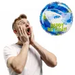 balon foliowy happy birthday rekin amscan 18 rnd