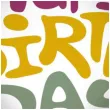 balon foliowy happy birthday retro bold folat 18 rnd