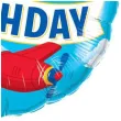 balon foliowy happy birthday samoloty qualatex 18 rnd