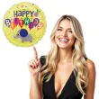 balon foliowy happy birthday slonik zolty amscan 17 rnd