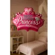 balon foliowy happy birthday tiara ksiezniczki rozowy amscan 24 shp