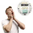balon foliowy happy birthday tort folat 18 rnd