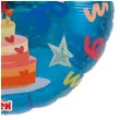 balon foliowy happy birthday tort niebieski takarakosan 14 rnd
