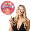 balon foliowy happy birthday tort rozowy takarakosan 14 rnd