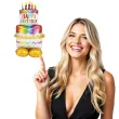 balon foliowy happy birthday tort xxl amscan 50 shp