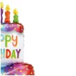 balon foliowy happy birthday tort xxl amscan 50 shp