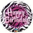 balon foliowy happy birthday zebra qualatex 18 rnd