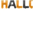 balon foliowy happy halloween czarno pomaranczowy partypal 16 ltr