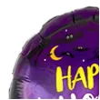 balon foliowy happy halloween dynia i duch fioletowy flexmetal 18 rnd