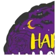 balon foliowy happy halloween flexmetal 18 rnd