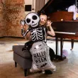 balon foliowy happy halloween szkielet z nagrobkiem partypal 47 shp