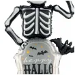 balon foliowy happy halloween szkielet z nagrobkiem partypal 47 shp