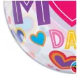 balon foliowy happy mom day dzien matki qualatex bubbles 22 orb