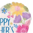 balon foliowy happy mothers day kwiaty amscan 18 hrt