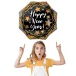balon foliowy happy new year czarny holo amscan 22 shp