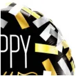 balon foliowy happy new year konfetti qualatex 18 rnd