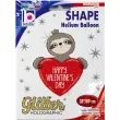 balon foliowy happy valentines day leniwiec grabo 35 shp