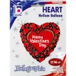 balon foliowy happy valentines day serce i serduszka czerwony betallic 18 hrt