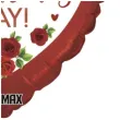 balon foliowy happy valentines serce i roze grabo 18 hrt