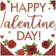 balon foliowy happy valentines serce i roze grabo 18 hrt