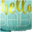 balon foliowy hello baby mietowy jix 24 shp